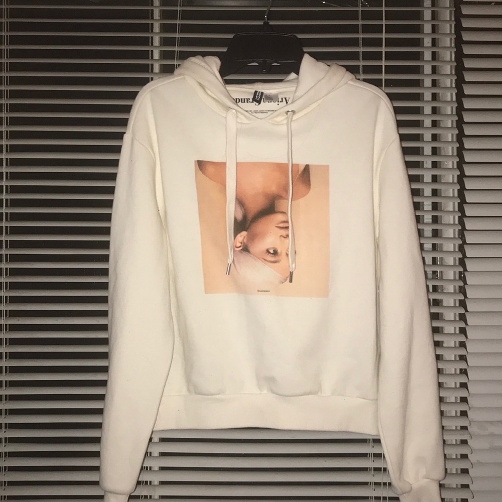 Ariana Grande Crop Top Hoodie